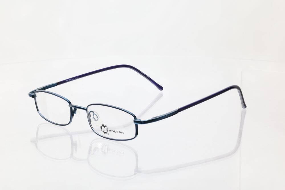 Modern Ninja Matte Blue 46-18-135mm Eyeglass FRAMES ONLY - NEW/WITHOUT TAGS